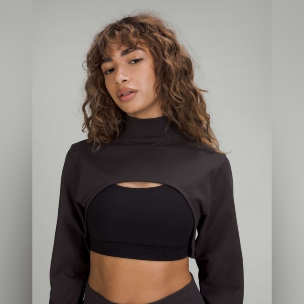 lululemon athletica Black Open-Back Sweatshirt - Picture 3 of 7